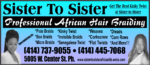 Sister to Sister Professional African Hair Braiding